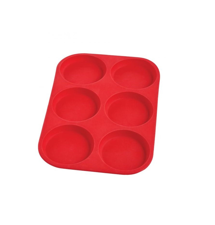 Mrs. Anderson's Baking Silicone 6-Cup Muffin Top Pan