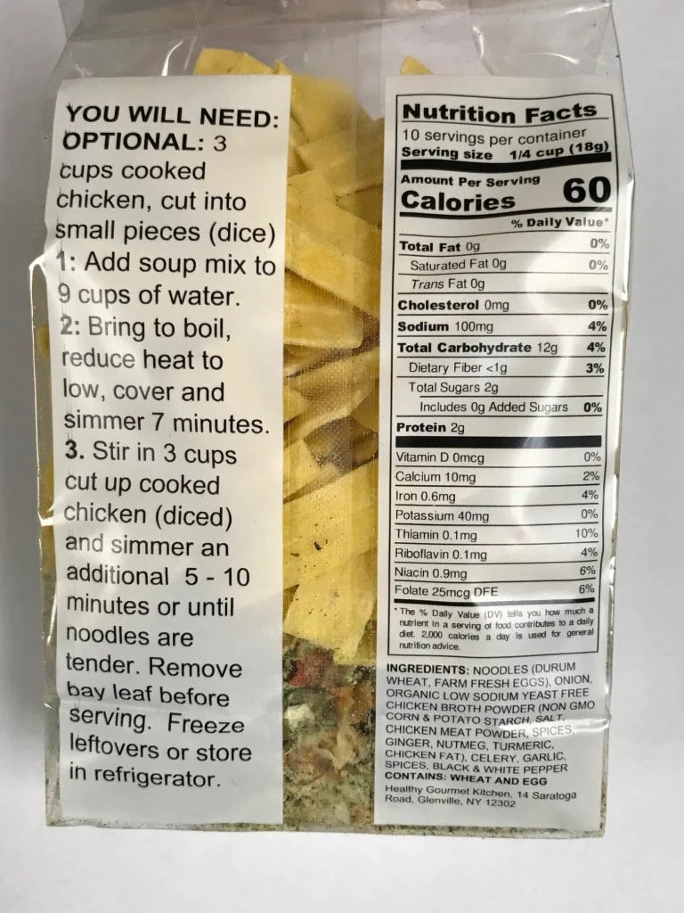 Country Chicken Noodle Soup Mix