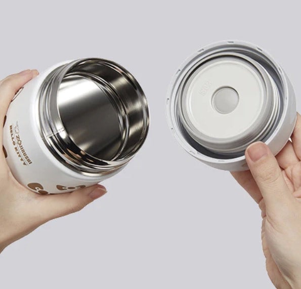 ZOJIRUSHI x HELLO KITTY® Stainless Steel Food Jar - Black