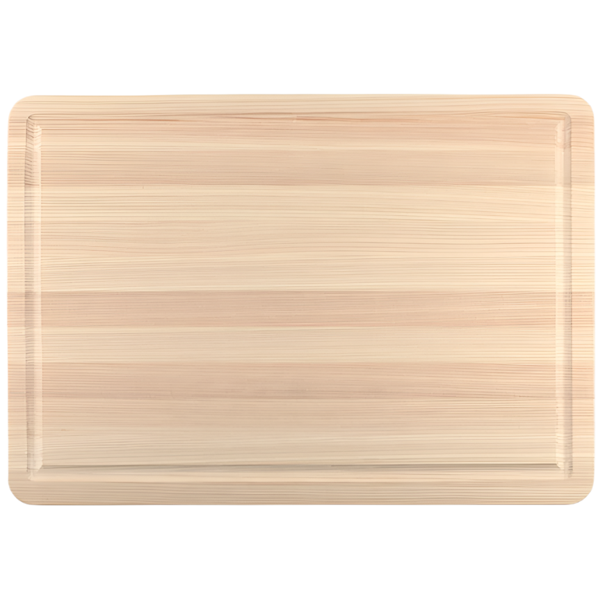 Shun Hinoki Grooved Cutting Board - 20" X 14"