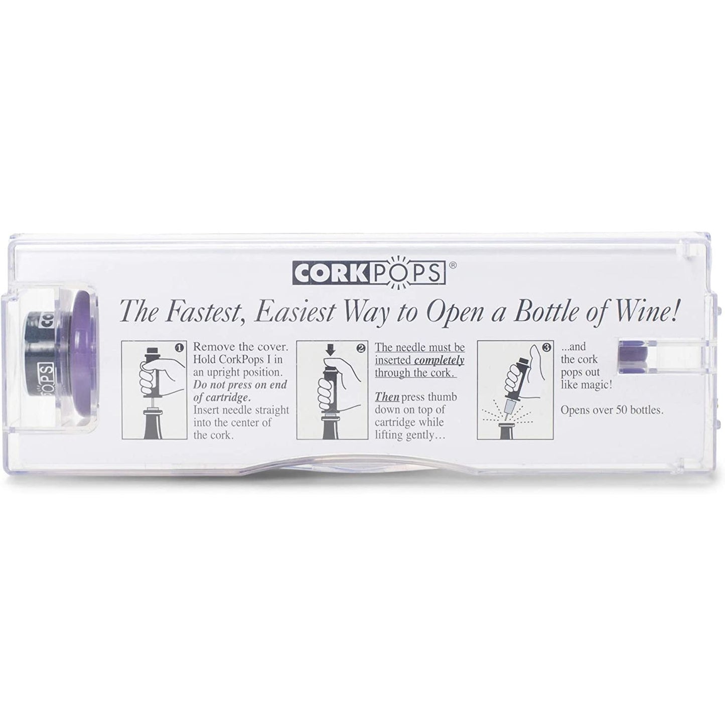 Cork Pops Wine Opener (11 colors)