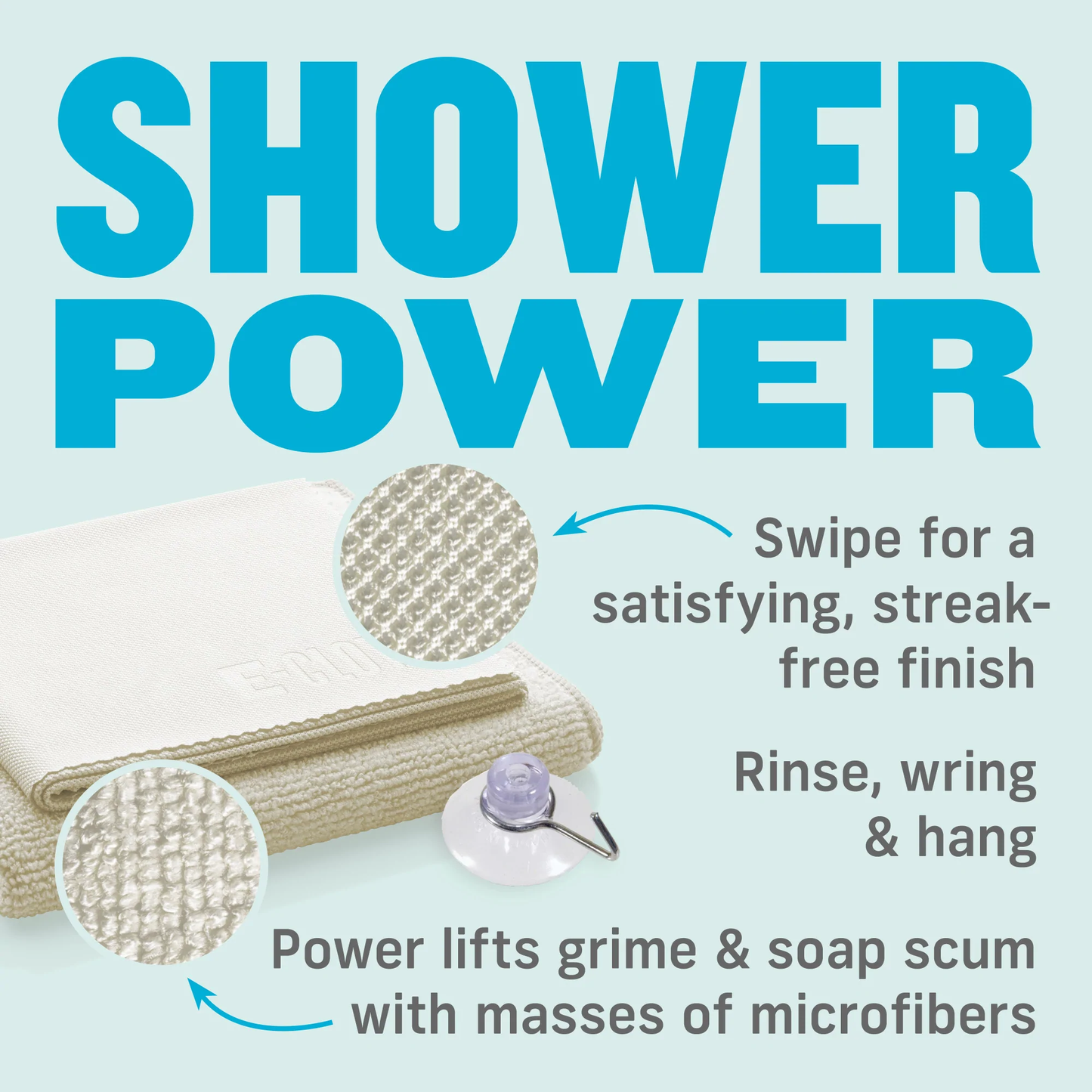 E-Cloth Shower Cleaning Kit (Set of 2)