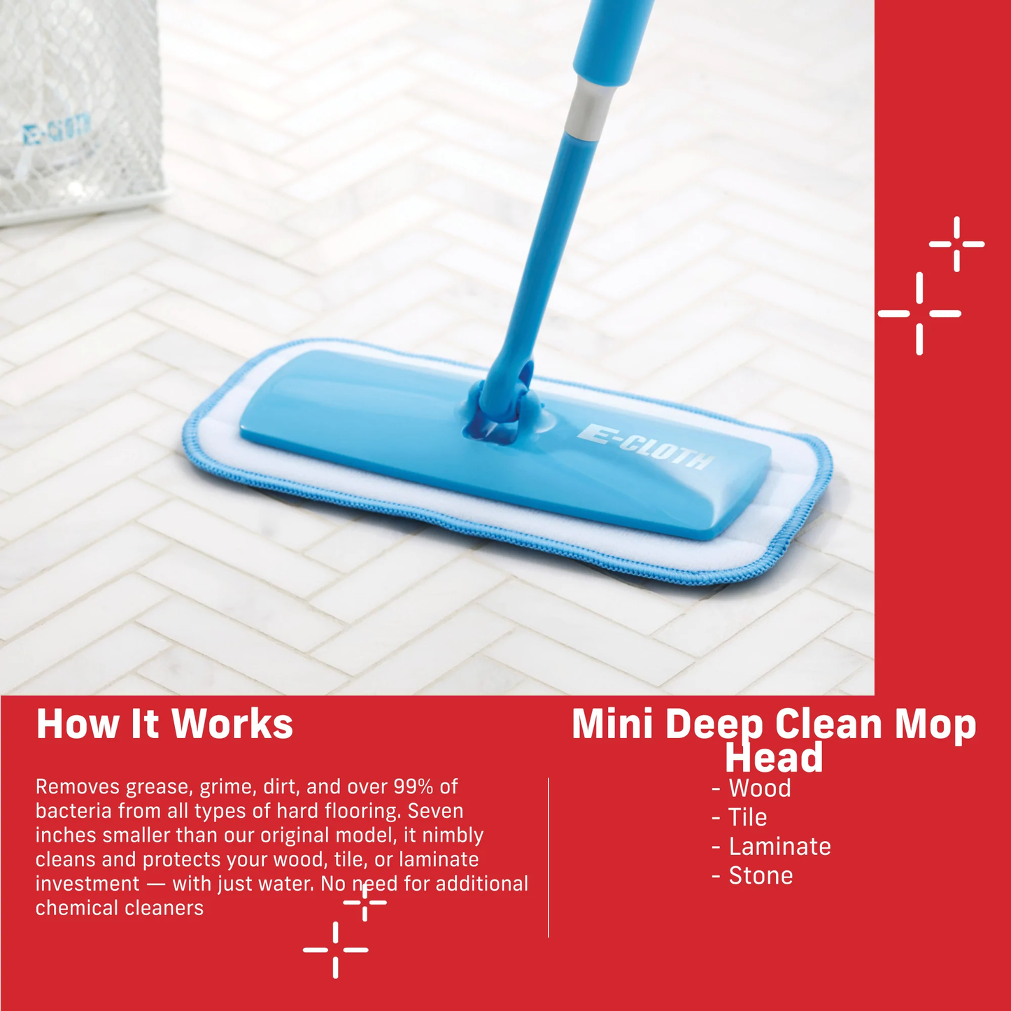 E-Cloth Mini Mop Replacement