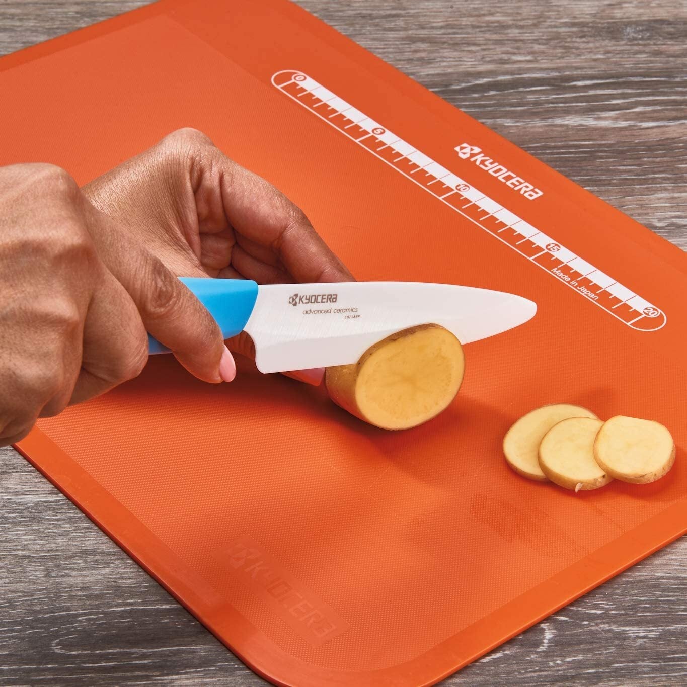 Kyocera Revolution Ceramic 4.5" Utility Knife - 6 colors