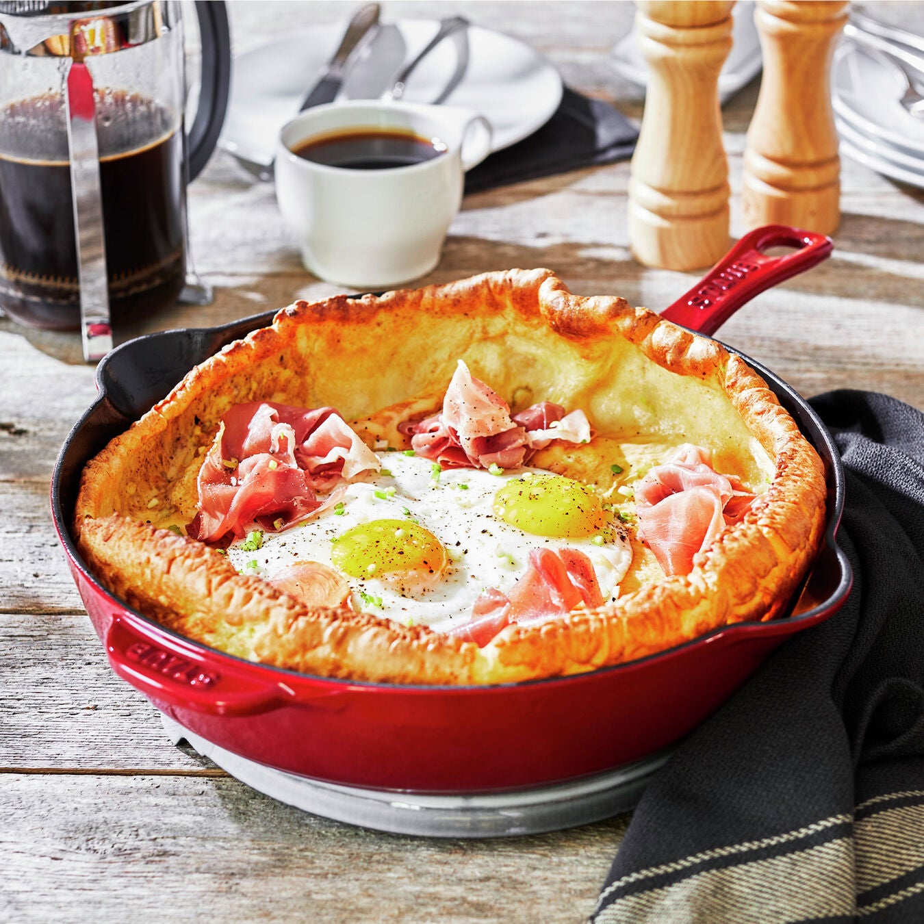 Staub Cast Iron 11'' Deep Skillet (6 Colors)