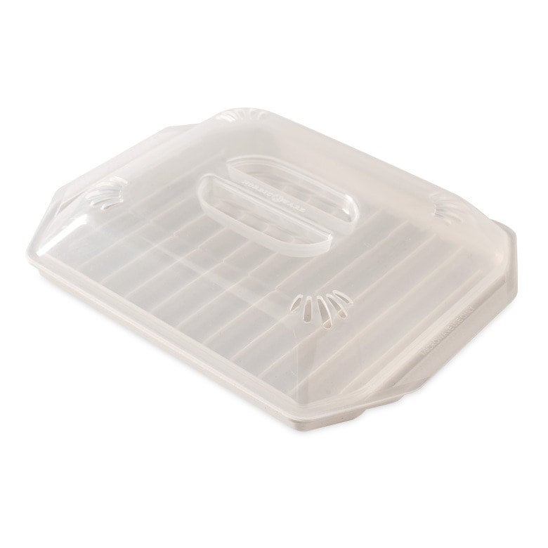 Nordic Ware Microwaveable Compact Bacon Tray with Lid