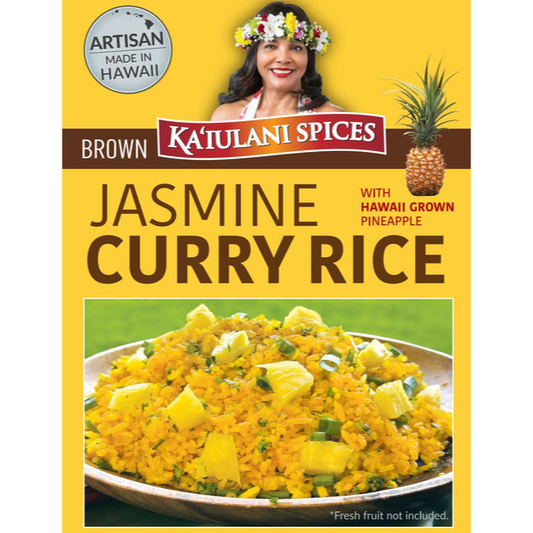 Ka'iulani Pineapple Curry Brown Rice Kit (8 oz.) - Made in Hawaii