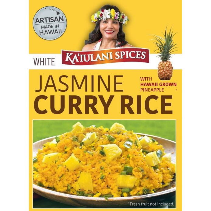 Ka'iulani Pineapple Curry White Rice Kit (9.4 oz. or 16 oz.) - Made in Hawaii
