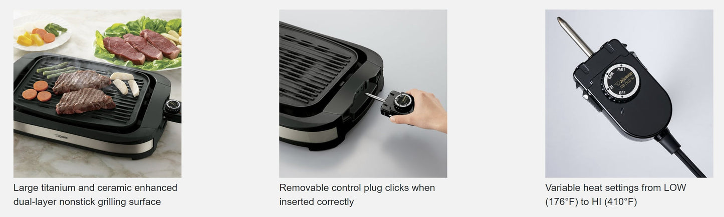 Zojirushi Indoor Electric Grill (Large)