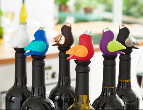 Chirpy Top: The Singing Wine Pourer (10 colors)