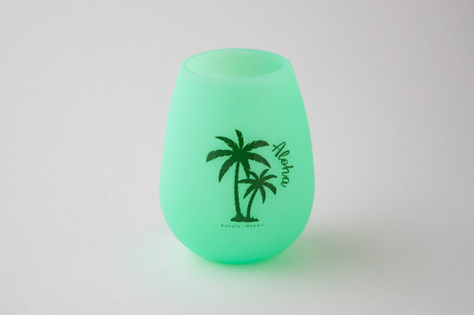 Aloha Palm Tree Drinking Cup