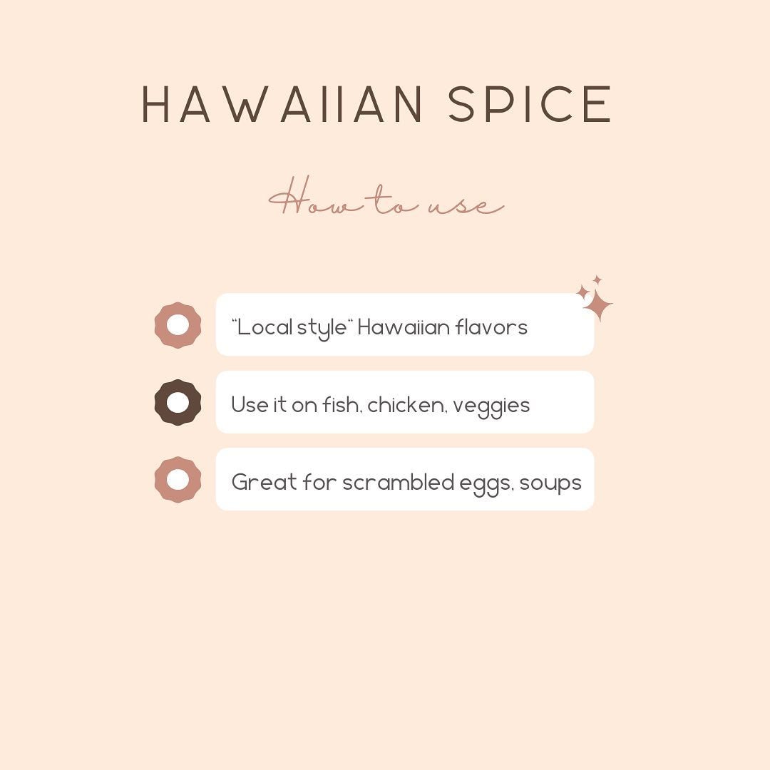 Ka'iulani Hawaiian Spice - Made in Hawai'i