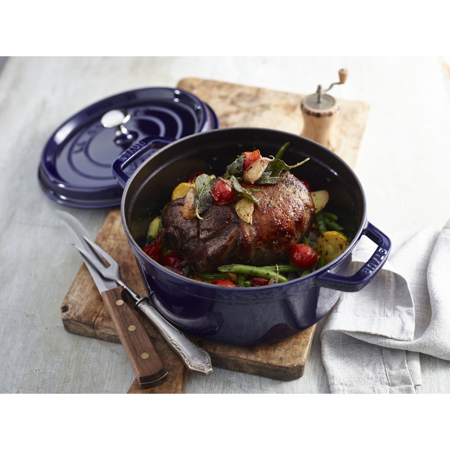 Staub Cast Iron 4 Qt. Cocotte (10 colors)