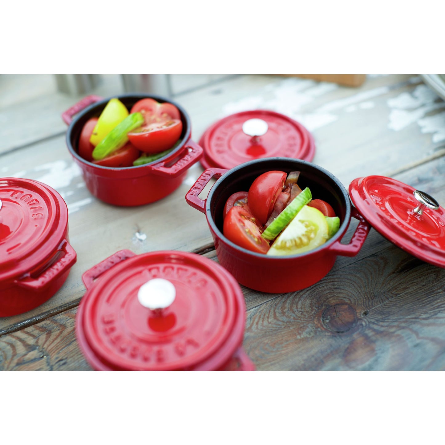 Staub Cast Iron 0.275 Qt. Mini Cocotte (6 colors)