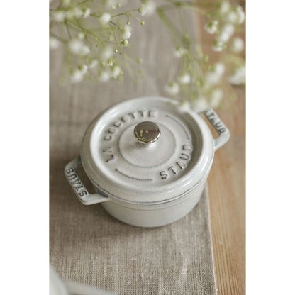 Staub Cast Iron 0.275 Qt. Mini Cocotte (7 colors)