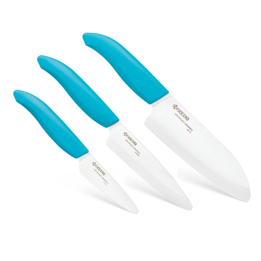Kyocera Revolution Ceramic 3-Piece Knife Set