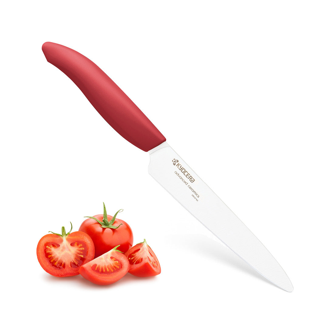Kyocera Revolution Ceramic 5" Micro Serrated Tomato & Bread Knife