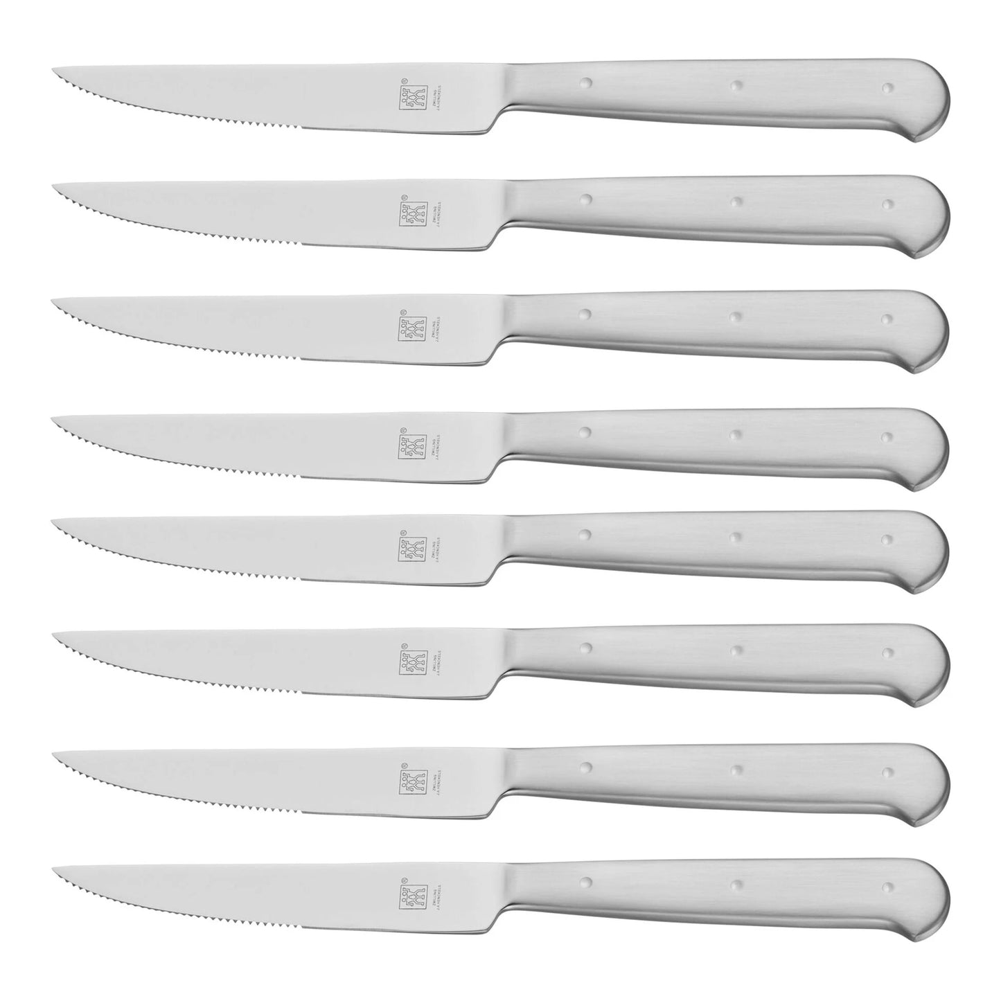 Zwilling 8-Piece Stainless Steel Porterhouse Steak Knife Set