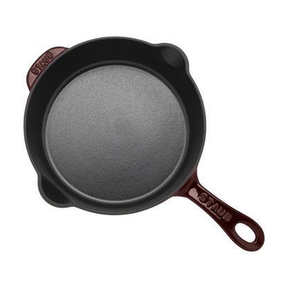 Staub Cast Iron 8.5" Deep Fry Pan Skillet (7 colors)