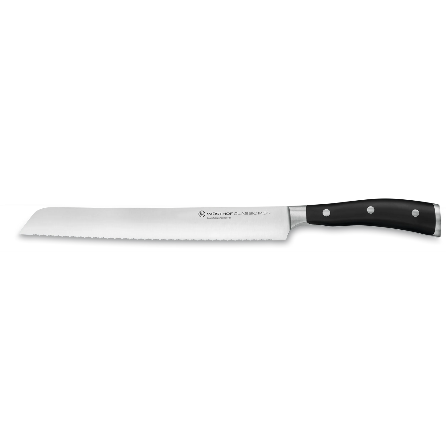 Wusthof Classic Ikon 9" Double-Serrated Bread Knife