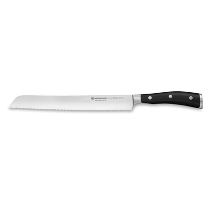 Wusthof Classic Ikon 9" Double-Serrated Bread Knife