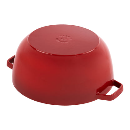 Staub Cast Iron 5.25 Qt. French Oven & Horse Lid (2 colors)