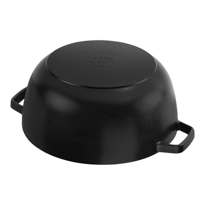 Staub Cast Iron 5.25 Qt. French Oven & Horse Lid (2 colors)