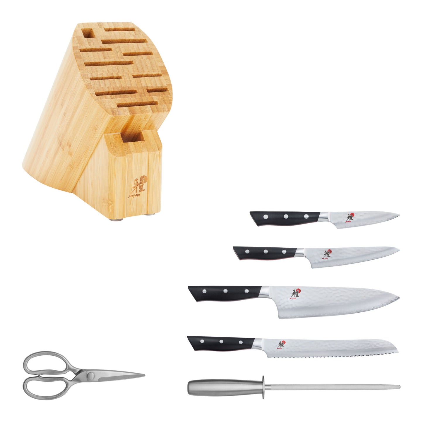 Zwilling Miyabi Hisho 7-Piece Block Set