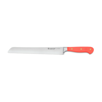 Wusthof Classic Color 9" Precision Double-Serrated Bread Knife - 6 Colors