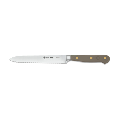 Wusthof Classic Color 5" Serrated Utility Knife - 6 Colors