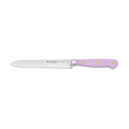 Wusthof Classic Color 5" Serrated Utility Knife - 6 Colors