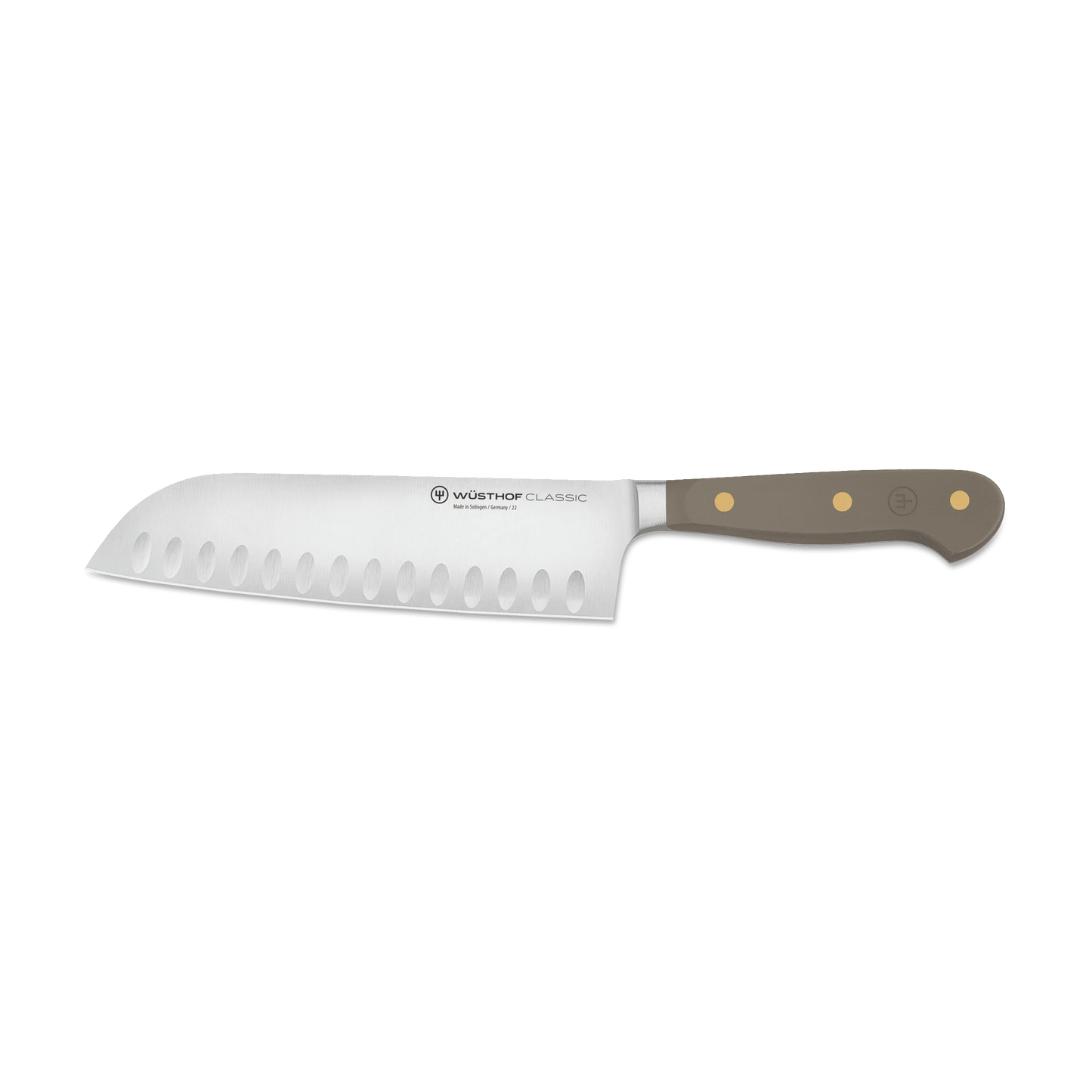 Wusthof Classic Color 7" Hollow Edge Santoku - 6 Colors