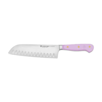 Wusthof Classic Color 7" Hollow Edge Santoku - 6 Colors