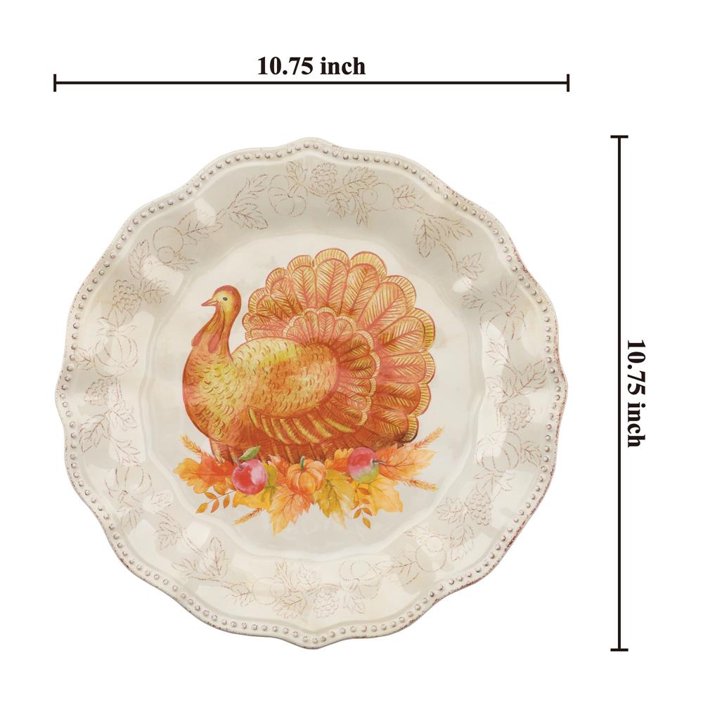 Turkey Melamine Dinnerware (3 sizes)