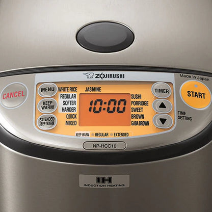 Zojirushi Induction Heating System Rice Cooker & Warmer (5 or 10 cup) | Made in Japan