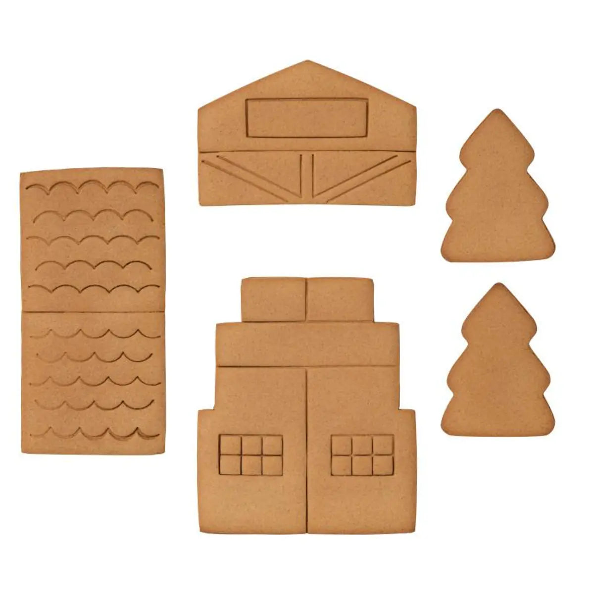Wilton Christmas Gingerbread Tree Stand, 11-Piece