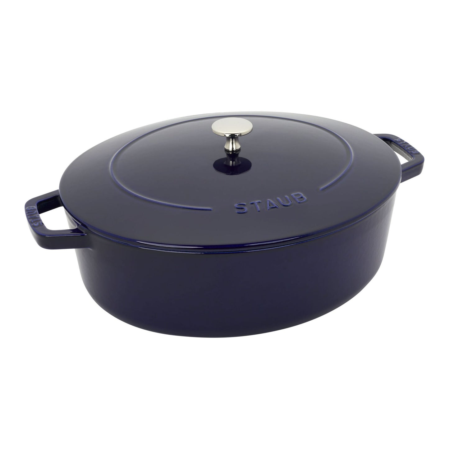 Staub Cast Iron 6.25 Qt. Wide Oval Dutch Oven (3 colors)