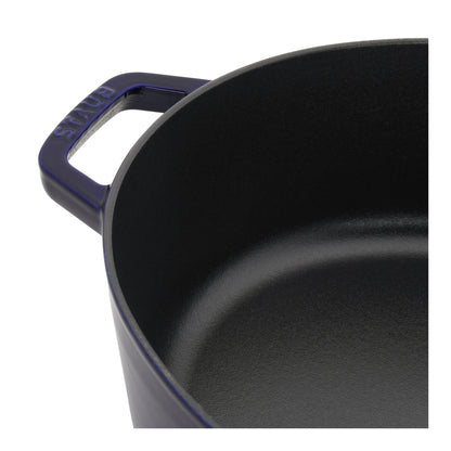 Staub Cast Iron 6.25 Qt. Wide Oval Dutch Oven (3 colors)