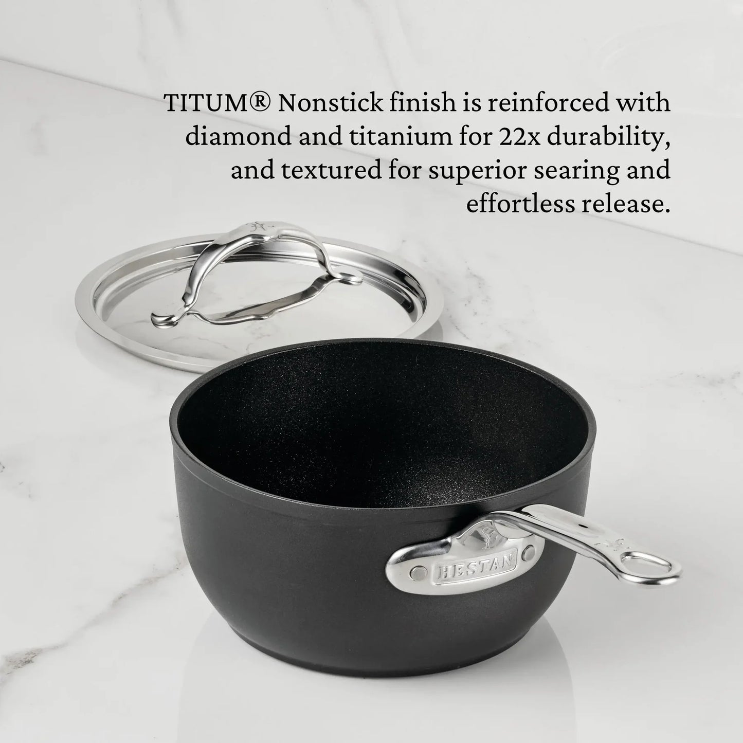 Hestan TITUM Fusion Nonstick Sauce Pan (2-Quart)