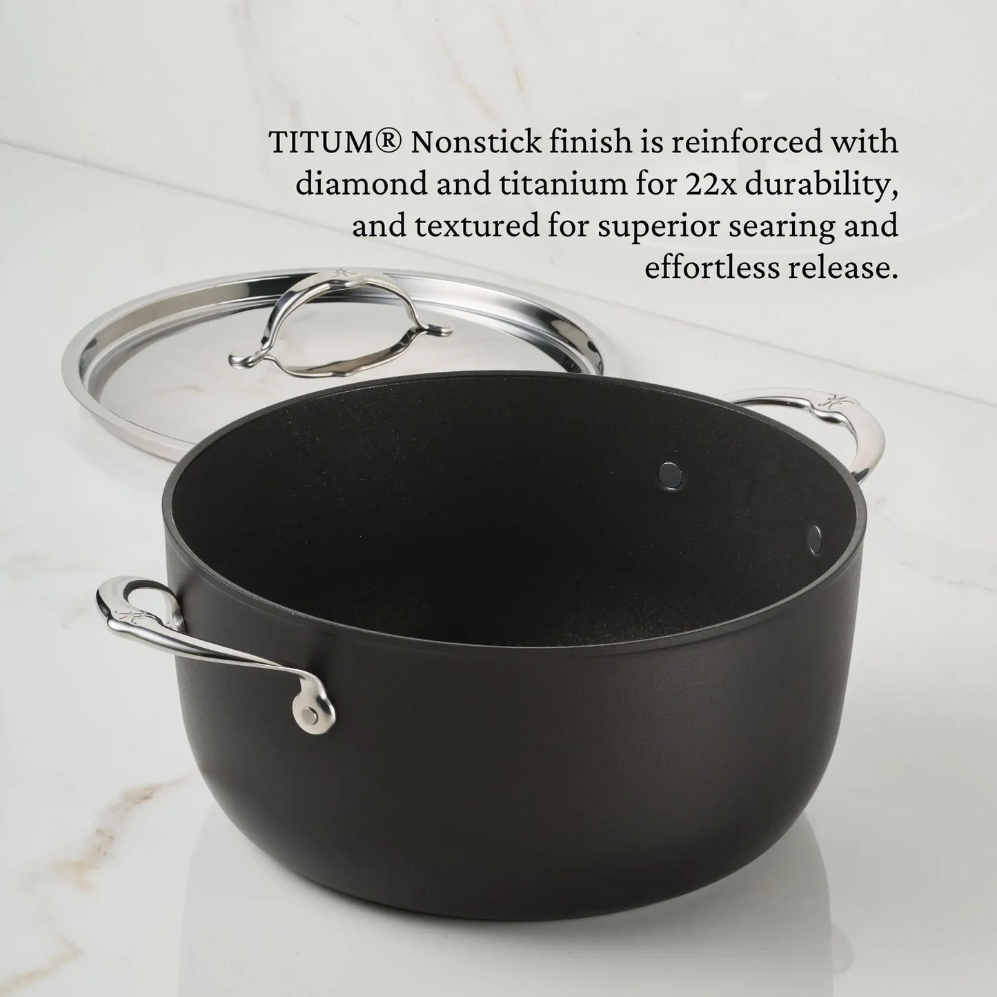 Hestan TITUM Fusion Nonstick Stock Pot (8-Quart)