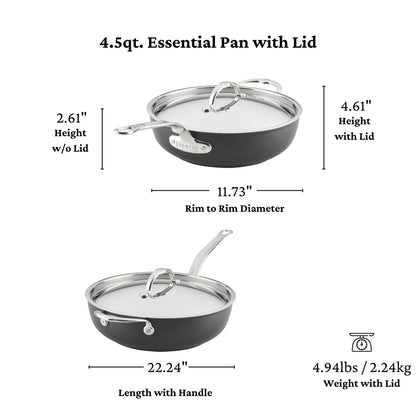 Hestan TITUM Fusion Nonstick Essential Pan (4.5-Quart)
