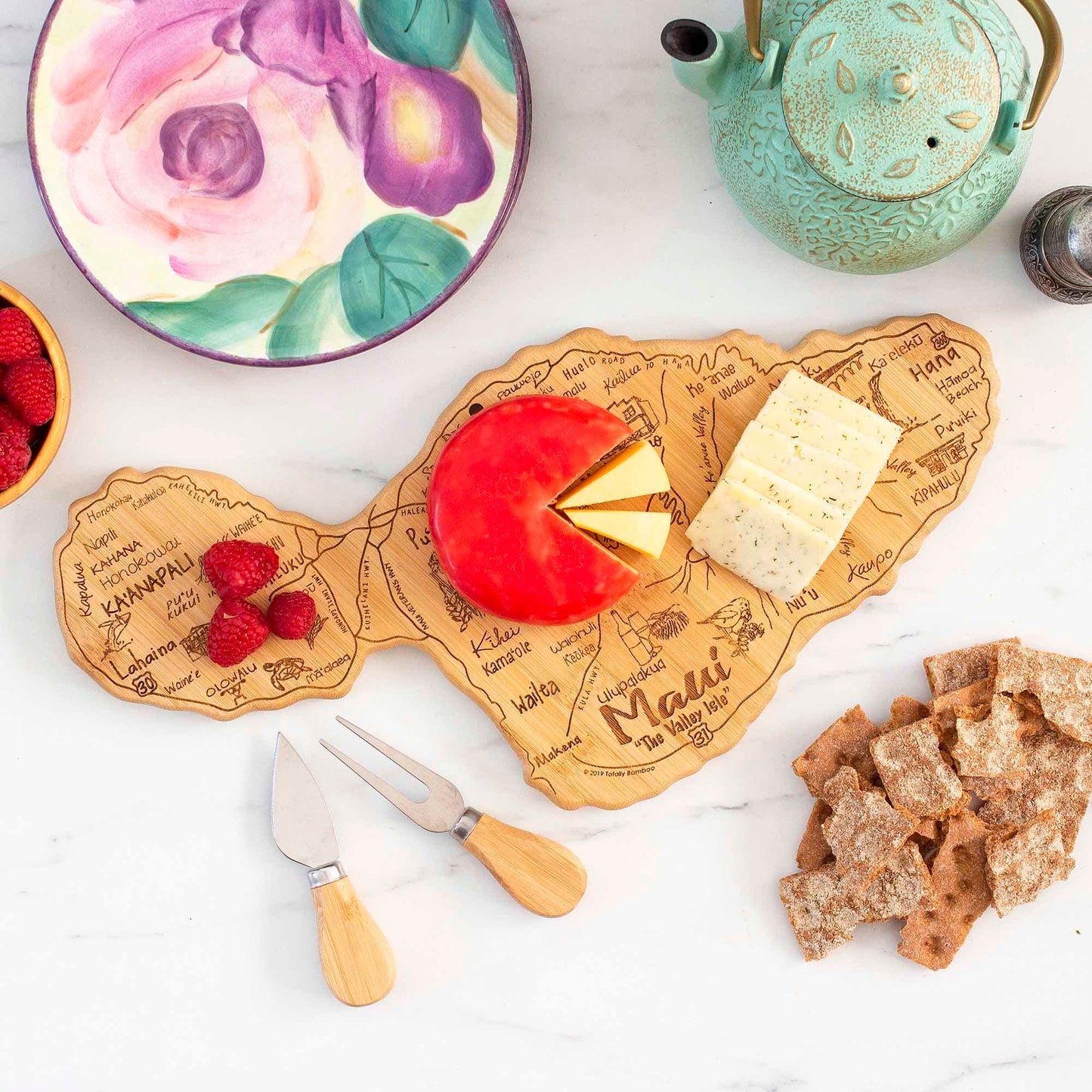 Maui Bamboo Serving & Cutting Board