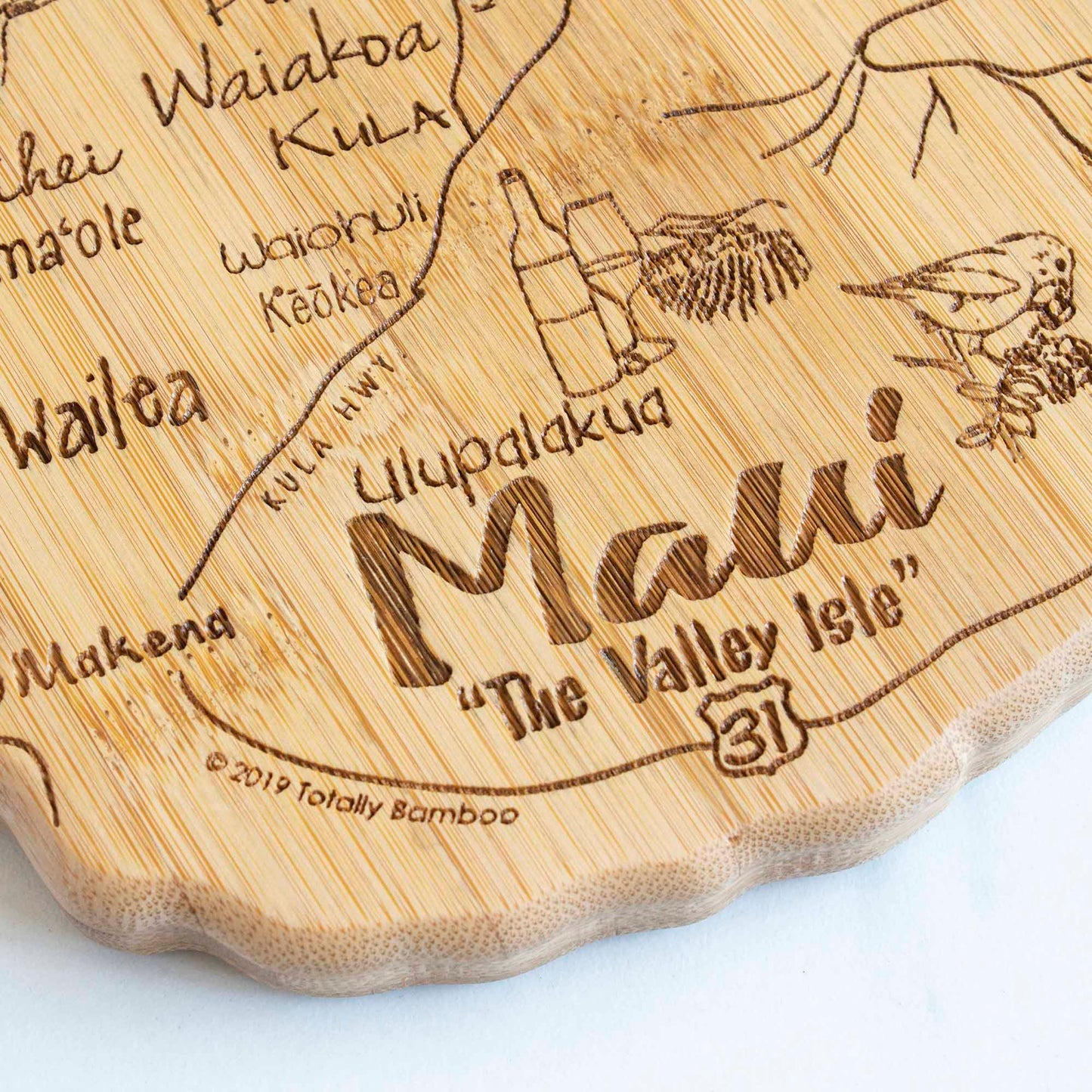 Maui Bamboo Serving & Cutting Board
