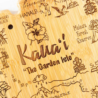 Totally Bamboo Kaua'i Bamboo Serving & Cutting Board