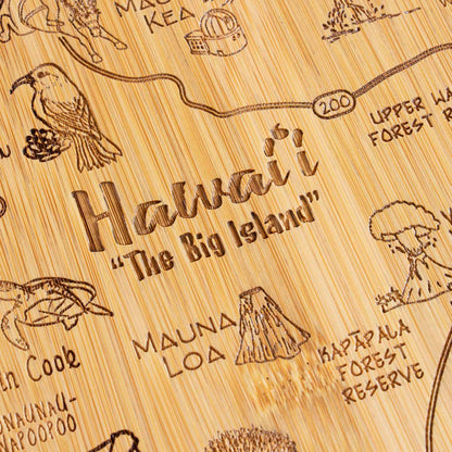 Totally Bamboo Big Island Bamboo Serving & Cutting Board
