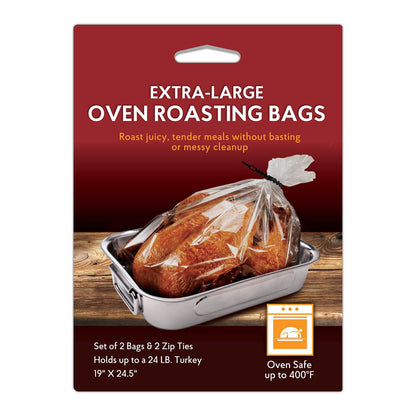 HIC Extra-Large Oven Roasting Bags Set of 2