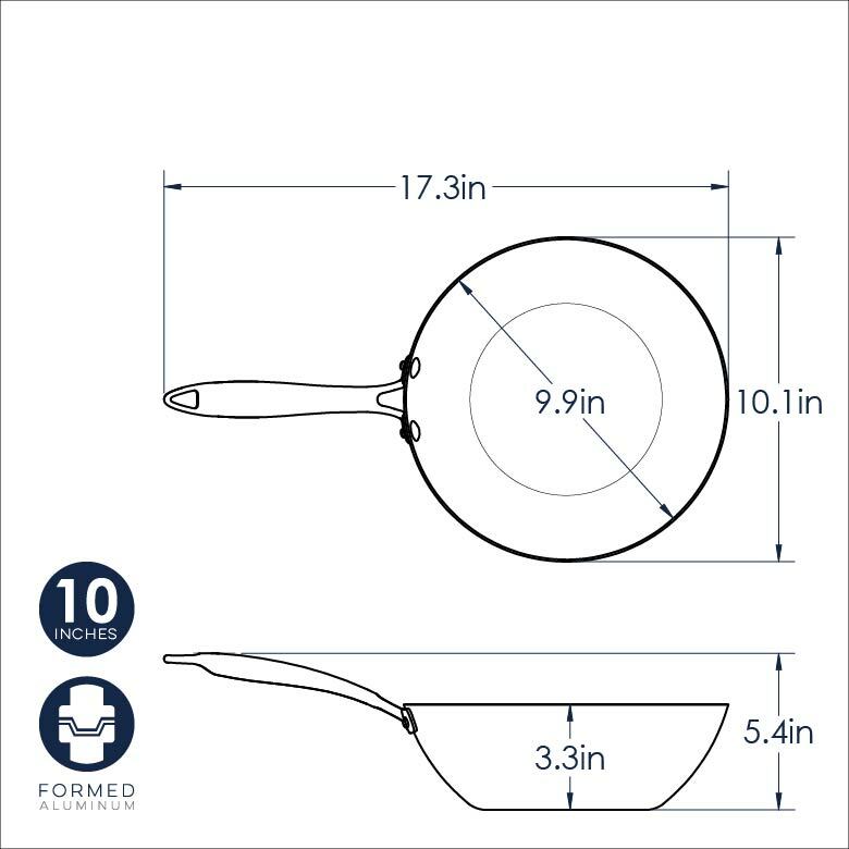 Nordic Ware Ceramic Wok (10")