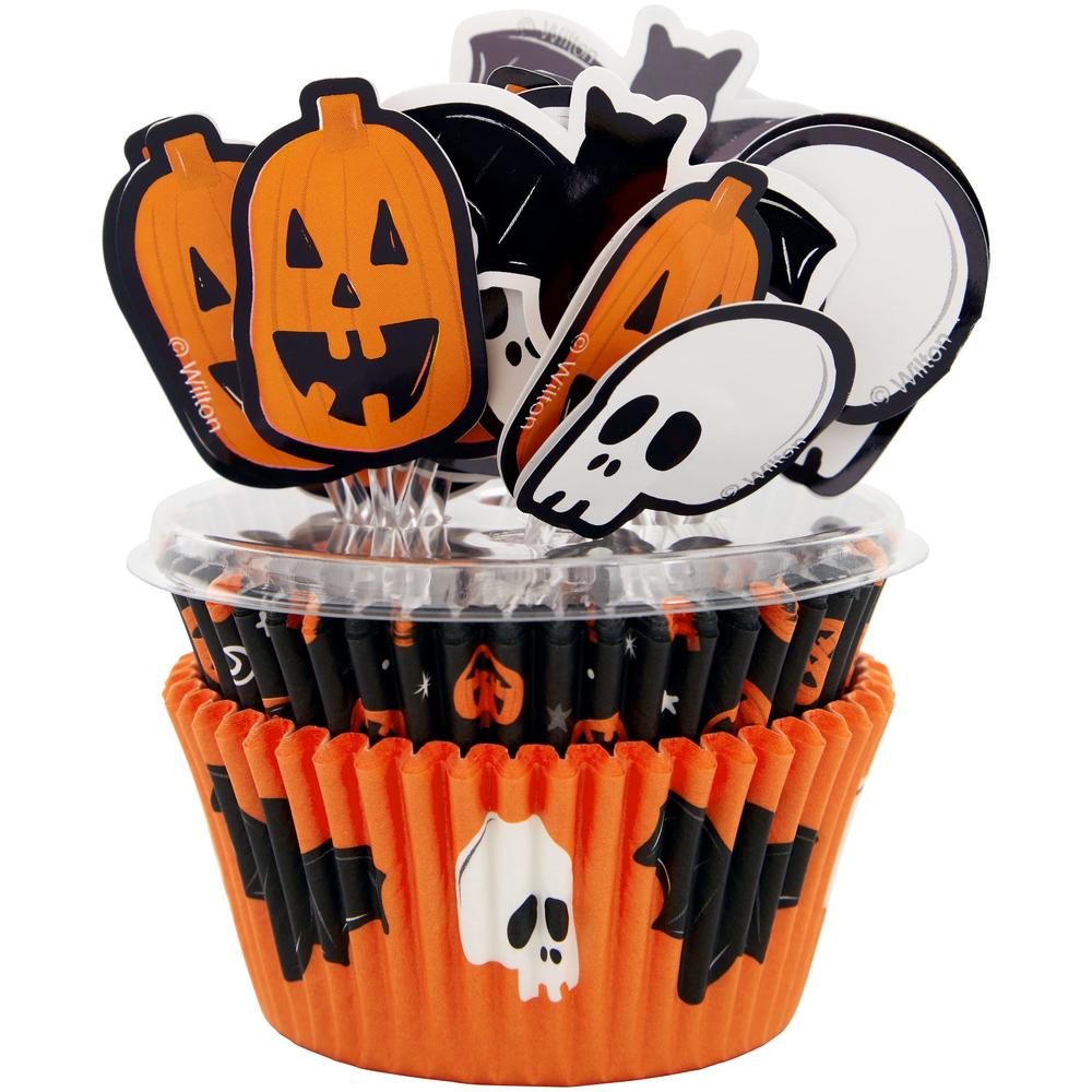 Wilton Halloween Cupcake Kit 72-piece