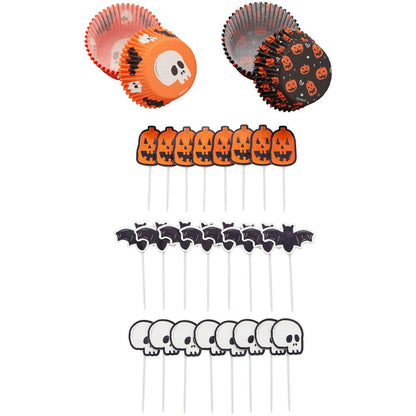 Wilton Halloween Cupcake Kit 72-piece