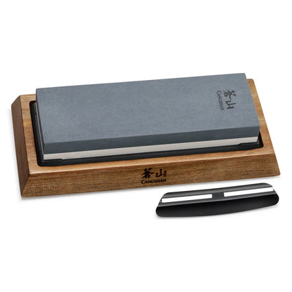 Cangshan Combination Whetstone 1000/6000 & Angle Guide